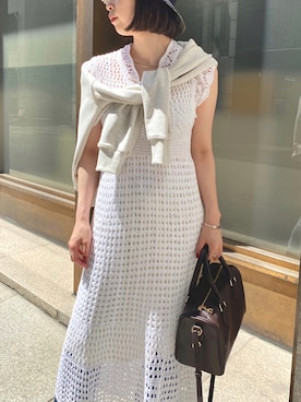 「RANDEBOO（ランデブー）のアイテム」を使った、RANDEBOO  OFFICIALさん（レディース・154cm）の夏コーディネート