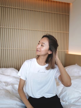 「RANDEBOO（ランデブー）のアイテム」を使った、RANDEBOO  OFFICIALさん（レディース・168cm）の夏コーディネート