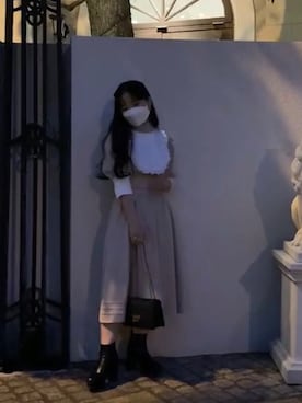 「Romansual（ロマンシュアル）のアイテム」を使った、Co.さん（レディース・155cm）の秋コーディネート