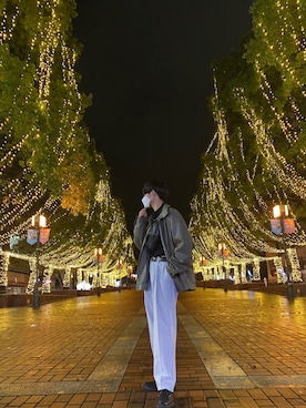 「CEDAR CREST（セダークレスト ）のアイテム」を使った、daichi782さん（メンズ・172cm）の秋コーディネート