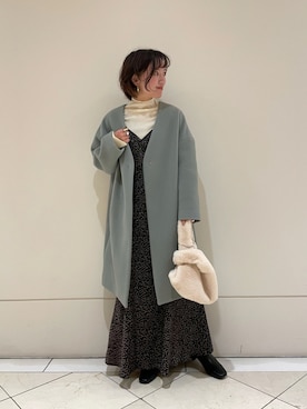 kei☺︎さん（レディース・152cm）の冬コーディネート