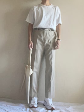 「ランスターハイク」｜くーまさん（メンズ・169cm）の秋コーディネート