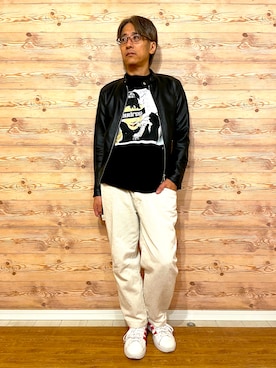 「COMMON WARE（コモンウェアー）のアイテム」を使った、yosuke kinoshita さん（メンズ・170cm）の秋コーディネート