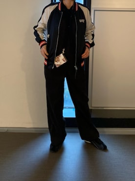 「152cm」｜「アイテム（ブルゾン）」を使った、neihaiさん（レディース・152cm）の秋コーディネート
