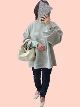 「CANAL JEAN（キャナルジーン）のアイテム」を使った、uronさん（骨格ウェーブ・レディース・151cm）の春コーディネート