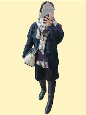 「Te chichi（テチチ）のアイテム」を使った、uronさん（骨格ウェーブ・レディース・151cm）の冬コーディネート