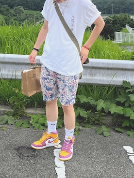「SAMURAI CORE（サムライコア）のアイテム」を使った、chankyさん（メンズ・175cm）の夏コーディネート