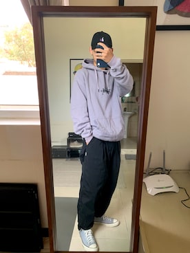 「FR2」｜陳嘉さん（メンズ・175cm）の秋コーディネート