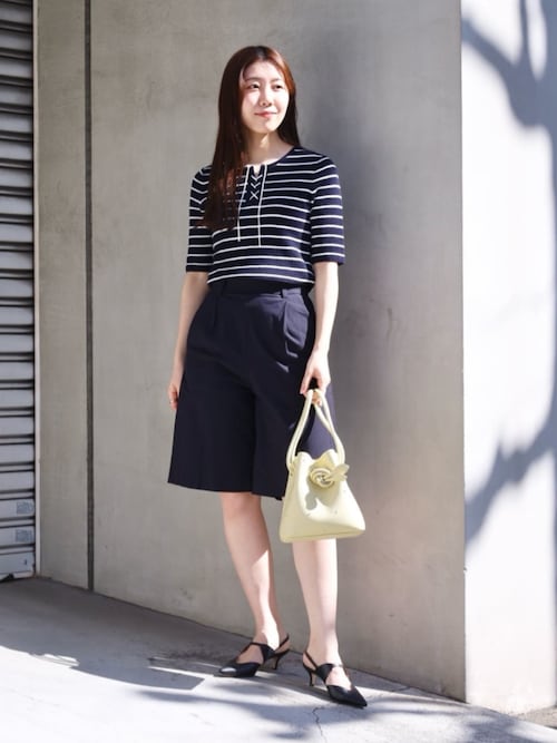セール】コットンジョーゼット ハーフパンツ（その他パンツ