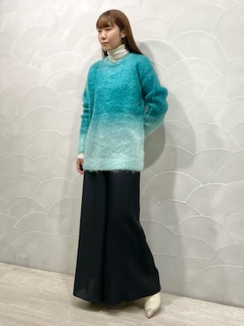 Sato_TOMORROWLANDさん（レディース・162cm）の冬コーディネート