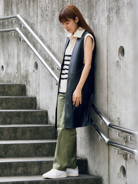 Sato_TOMORROWLANDさん（レディース・162cm）の夏コーディネート