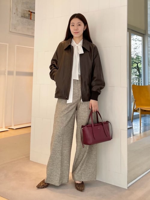 シアートロピカル ボウタイブラウス（シャツ/ブラウス）｜BALLSEY