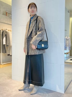 「MACPHEE（マカフィー）のアイテム（ジャケット/アウター）」を使った、Sato_TOMORROWLANDさん（レディース・162cm）の秋コーディネート