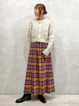 Sato_TOMORROWLANDさん（レディース・162cm）の冬コーディネート