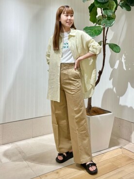 Sato_TOMORROWLANDさん（レディース・162cm）の春コーディネート