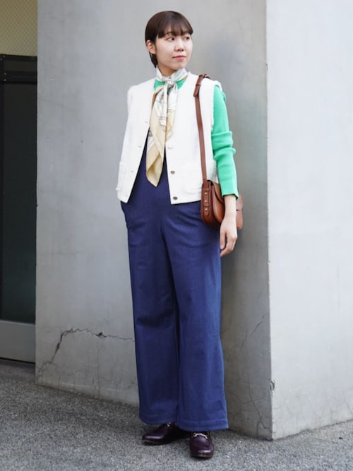 BALLSEY（ボールジィ）の「ライトスラブツイード ショートジレ