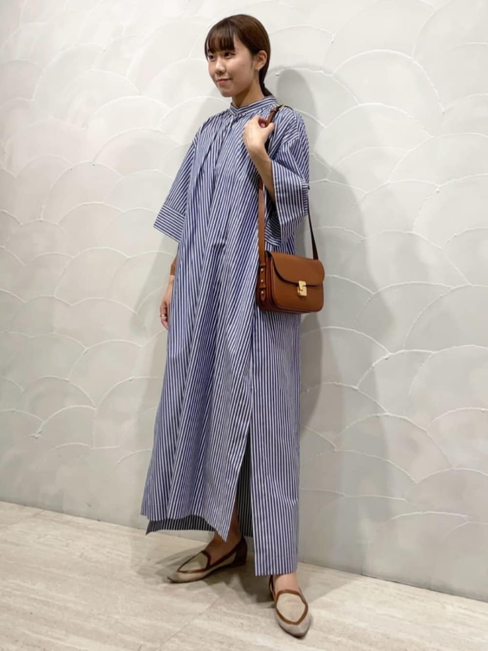 美品　UNION LAUNCH シャツドレス ストライプ UNION LAUNCH シャツドレス | maison TOMORROWLAND