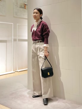 「caban」｜Sato_TOMORROWLANDさん（レディース・162cm）の秋コーディネート