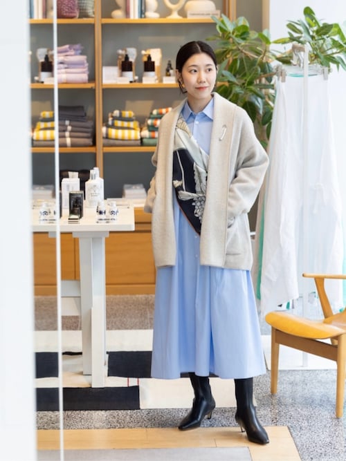 ウールダブルフェイスパイル ショールカラーショートコート（その他