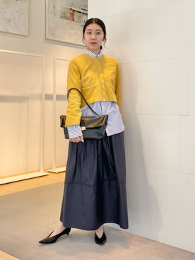 「MACPHEE（マカフィー）のアイテム」を使った、Sato_TOMORROWLANDさん（レディース・162cm）の春コーディネート