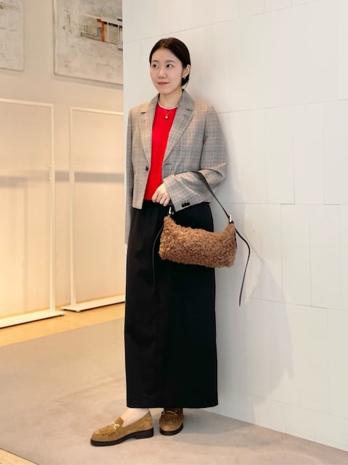 美品　トゥモローランド　マカフィー　テーラードジャケット TOMORROWLAND - トゥモローランド マカフィー ダブルジャケット 金