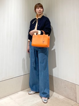 Sato_TOMORROWLANDさん（レディース・162cm）の春コーディネート