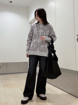 れなさん（レディース・163cm）の冬コーディネート