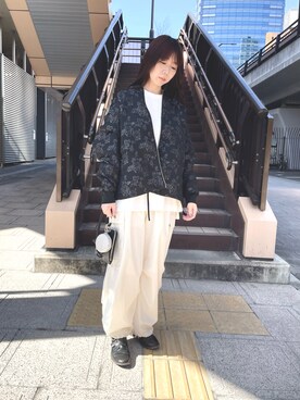 れなさん（レディース・163cm）の春コーディネート