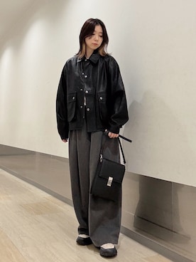 れなさん（レディース・163cm）の秋コーディネート