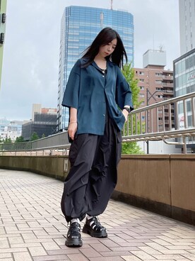 れなさん（レディース・163cm）の夏コーディネート