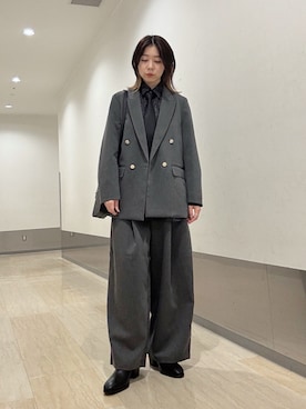 「tk.TAKEO KIKUCHI（ティーケータケオキクチ）のアイテム（シューズ）」を使った、れなさん（レディース・163cm）の夏コーディネート