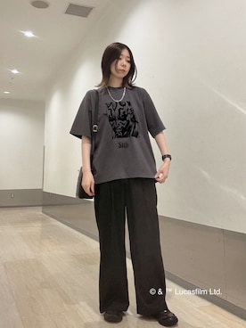「アイテム（アクセサリー）」を使った、れなさん（レディース・163cm）の夏コーディネート