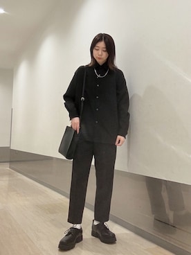 「tk.TAKEO KIKUCHI（ティーケータケオキクチ）のアイテム（アクセサリー）」を使った、れなさん（レディース・163cm）の夏コーディネート