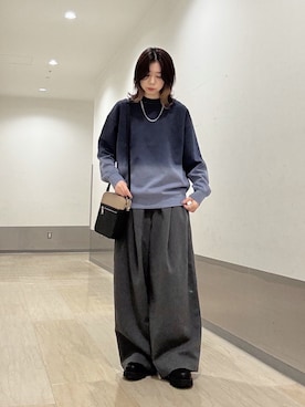 「アイテム（ドレスシューズ）」を使った、れなさん（レディース・163cm）の夏コーディネート