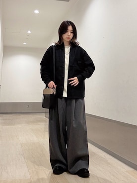 「アイテム（ドレスシューズ）」を使った、れなさん（レディース・163cm）の夏コーディネート