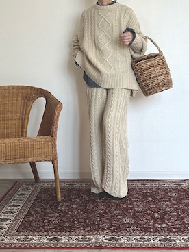 「SVEC（シュベック）のアイテム」を使った、harmaacoさん（レディース・158cm）の春コーディネート
