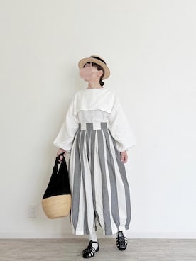「D*g*y（ディージーワイ）のアイテム」を使った、harmaacoさん（レディース・158cm）の夏コーディネート