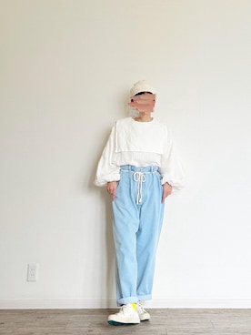 「SHOES LIKE POTTERY（シューズライクポタリー）のアイテム」を使った、harmaacoさん（レディース・158cm）の夏コーディネート