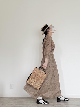 「Odds（オッズ）のアイテム（バッグ）」を使った、harmaacoさん（レディース・158cm）の夏コーディネート