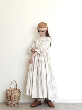 「アイテム（その他シューズ）」を使った、harmaacoさん（レディース・158cm）の春コーディネート