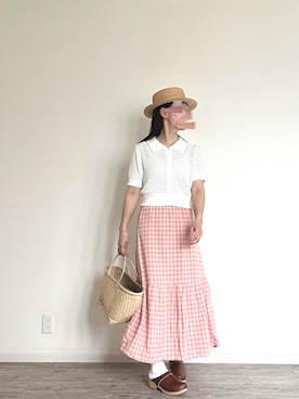 「dosa（ドーサ）のアイテム」を使った、harmaacoさん（レディース・158cm）の夏コーディネート