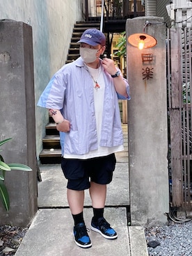 「NIKEACG」｜jeniliuさん（メンズ・170cm）の夏コーディネート