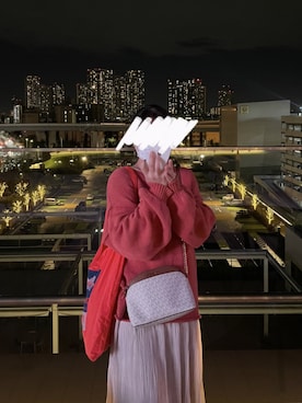 「Ungrid（アングリッド）のアイテム（エコバッグ/サブバッグ）」を使った、daru08さん（レディース・162cm）の秋コーディネート