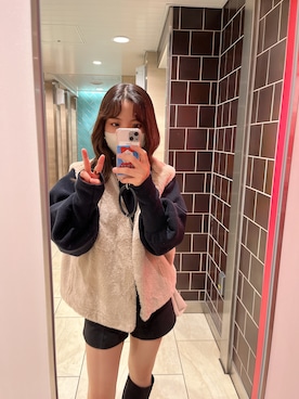 文さん（レディース・150cm）の秋コーディネート