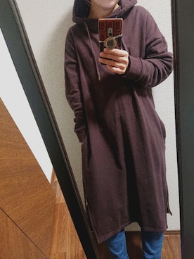 「MEDE19F（メデジュウキュウ）のアイテム（ワンピース）」を使った、rasp16erryさん（レディース・152cm）の秋コーディネート