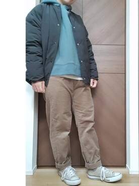 「ご近所コーデ」｜「アイテム（ジャケット/アウター）」を使った、rasp16erryさん（レディース・152cm）の冬コーディネート