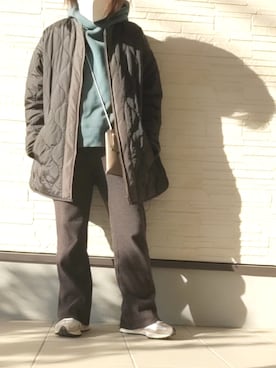 「ご近所コーデ」｜「アイテム（その他アウター）」を使った、rasp16erryさん（レディース・152cm）の冬コーディネート
