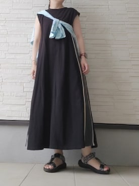 「MEDE19F（メデジュウキュウ）のアイテム（ワンピース/ドレス）」を使った、rasp16erryさん（レディース・152cm）の夏コーディネート