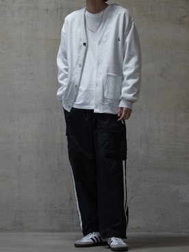 「PRO CLUB （プロクラブ）のアイテム（トップス）」を使った、ますさん（メンズ・177cm）の秋コーディネート