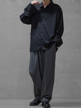 「Naive magic（ナイーブマジック）のアイテム（トップス）」を使った、ますさん（メンズ・177cm）の春コーディネート